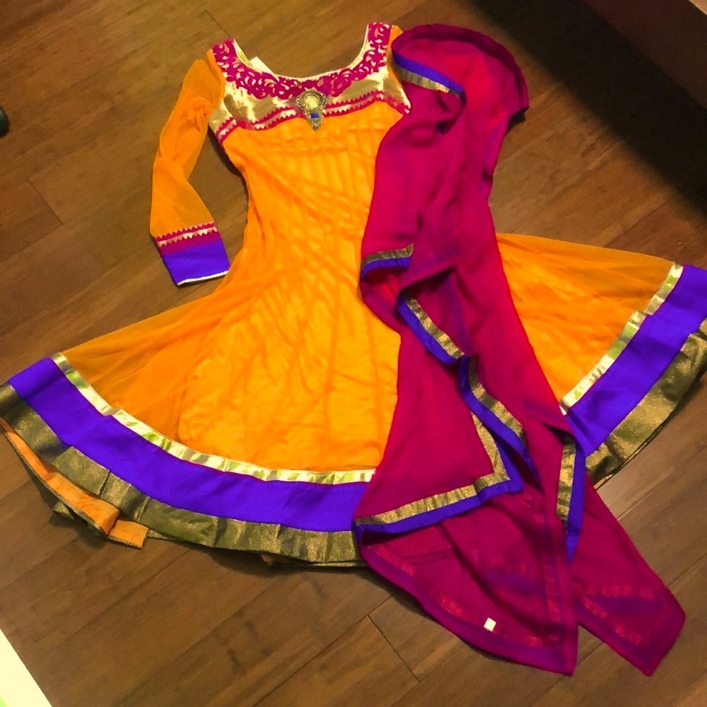 Indian dress salwar suit NWT Punjabi suit set Anarkali style, Indian wedding